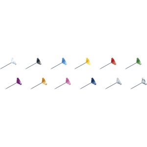 Exacompta Flachkopfnadeln Ø 5 mm 100 Stück...