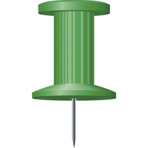 Exacompta 14705E Pinnwandnadeln grün Blisterbox 25...