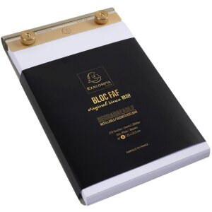 Exacompta Block FAF mit Einlage blanko 21x13,5cm
