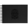 Exacompta Spiralalbum Colours schwarz 23x16cm 50 schwarze Seiten