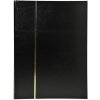 Exacompta Briefmarkenalbum 64 schwarze Seiten 22,5x30,5 cm schwarz