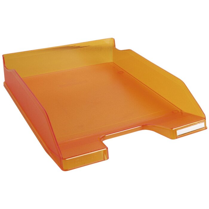 Exacompta Briefablage Combo 2 Classic orange transparent 34,7x25,5x6,5 cm