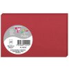 Clairefontaine Karte Pollen 82x128 kirschrot Pack 25 Stück