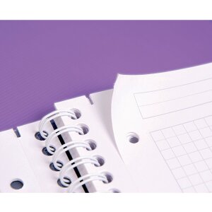 Clairefontaine Evolutiv Book A4+ kariert 120 Blatt Doppelspirale