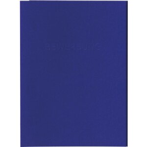 Walther Bewerbungsmappe mittelblau Prägung Bewerbung...