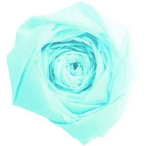 10 Bögen Krepppapier türkis 200x50 cm