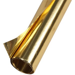 Clairefontaine 95575C Maildor Aluminiumfolie Gold 0,8 x 0,5 m 90 g