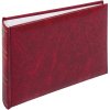 Henno Fotoalbum BASICLINE bordeaux 21,5x16 cm 50 weiße Seiten
