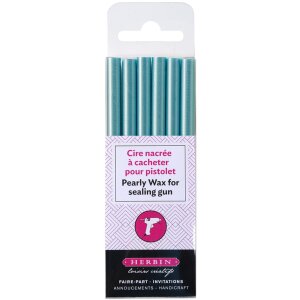 Exacompta Siegellack Box 6 Stangen azurblau