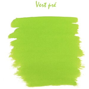 J. HERBIN Dose mit 6 Patronen Kleegrün für Standardfüller