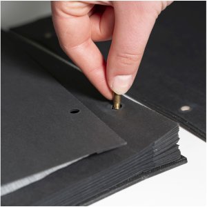 Дополнительные листы Exacompta черные 29x37 см