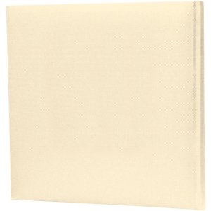 ZEP Fotoalbum Cotton Creme 24x24 cm 40 weiße Seiten Leineneinband