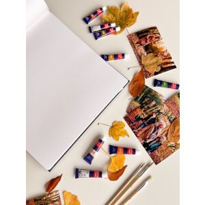 Фотоальбом Walther MONZA 33x34 см синий 60 белых страниц