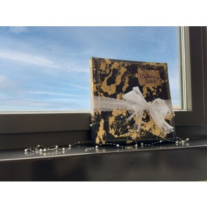 Фотоальбом Walther MONZA 33x34 см синий 60 белых страниц