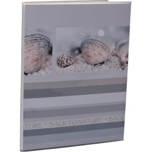 Henzo mini slip-in альбом Back2Nature 24 фото 10x15 см коричневый бежевый синий