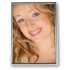 20x30 cm Fotorahmen silber ETTA