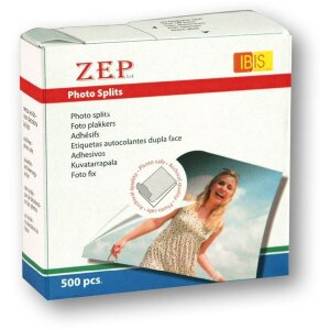 Клейкие фототочки 13x17 мм - 500 штук