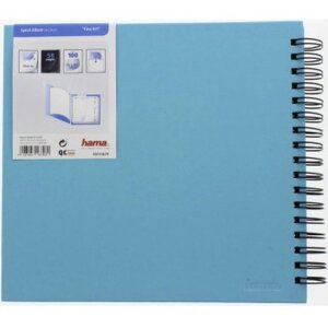 Альбом на спирали Fine Art бирюзовый 28х24 см