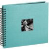 Альбом на спирали Fine Art бирюзовый 28х24 см