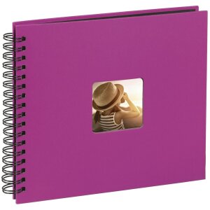 Альбом на спирали Hama Fine Art розовый 28x24 см 50 черных страниц