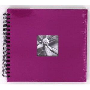 Альбом на спирали Hama Fine Art розовый 28x24 см 50 черных страниц