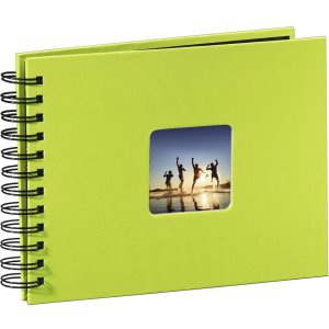 Kleinalbum Spiralalbum Fine Art 24x17 cm kiwi