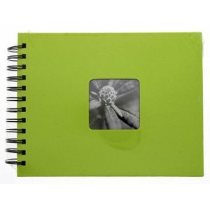 Kleinalbum Spiralalbum Fine Art 24x17 cm kiwi