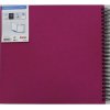 Hama Spiralalbum Fine Art pink 36x32 cm 50 schwarze Seiten