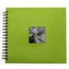 Hama Spiralalbum Fine Art kiwi 28x24 cm 50 schwarze Seiten