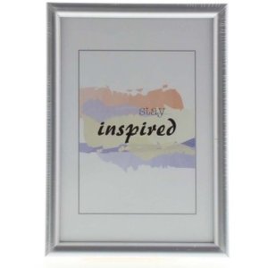 Madrid Kunststoffrahmen 10x15 cm silber