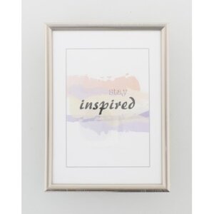 Пластиковая рамка Hama Мадрид 13x18 см сталь