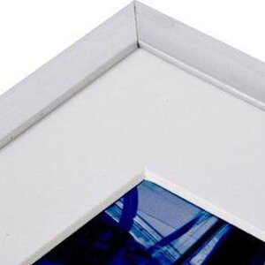 Henzo алюминиевая рамка Portofino 10x15 см серебро с пассатижами 7x10 см