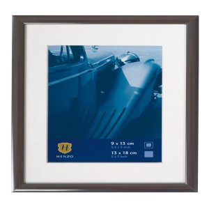 Henzo алюминиевая рамка Portofino 13x13 см стальной серый