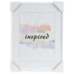 Madrid Kunststoffrahmen 30x40 cm weiß