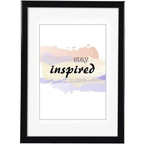 Пластиковая рамка Madrid 40x50 см черная