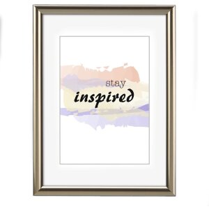 Мадрид пластиковая рама 40x50 см сталь