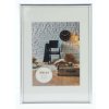 Kunststoffrahmen Sevilla 21x29,7 cm silber