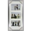 Рамка для галереи Мадрид 3 фото 13x18 см серебристая
