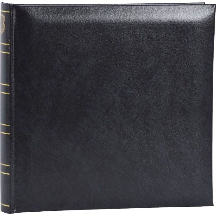 Фотоальбом Henzo BASICLINE черный 25x24,5 см 60 белых страниц