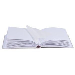 Henzo Fotoalbum BASICLINE Weiß 28x30,5 cm 70 Seiten für 210 Fotos