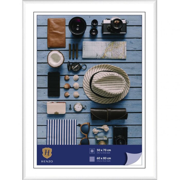 Пластиковая рамка Napoli 50x70 см белая