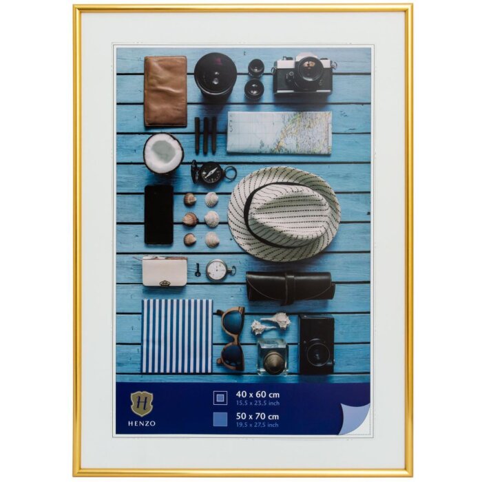 Рамка Henzo пластиковая Napoli 50x70 см золото
