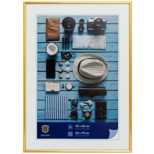 Рамка Henzo пластиковая Napoli 50x70 см золото