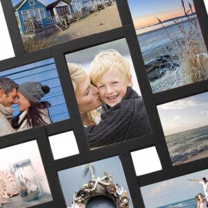 Рамка для галереи Henzo Праздник 10 фотографий 10x15 см черная (45x60 см)