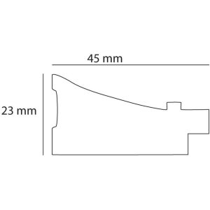 Anais Holzrahmen 18x24 cm dunkelbraun