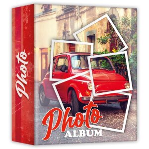 Вкладной альбом ZEP Carta 200 фотографий 10x15 см с карманом для CD-диска с красочными мотивами