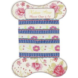Schleifenband ROMANTIQUE FLOWERS 46 cm