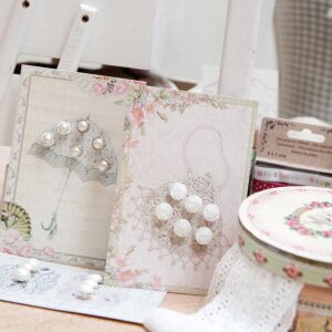 Карточка для бисера Clayre & Eef зонтик 10x15 см