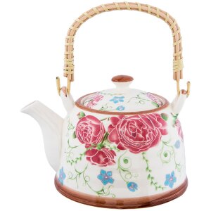 Заварочный чайник Ø 14x14 см Цветы