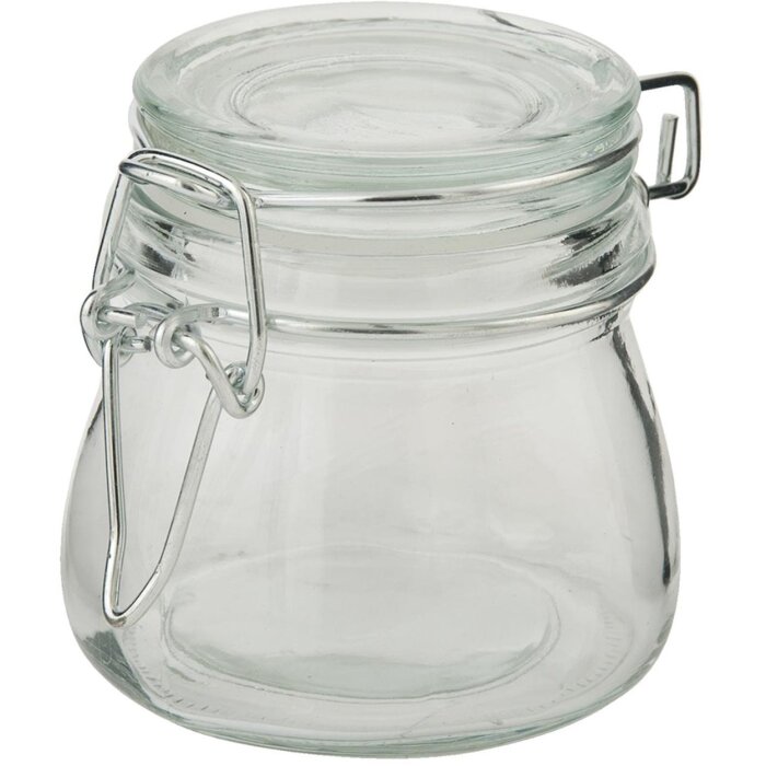 Банка для хранения с откидным верхом Ø 9x7 см